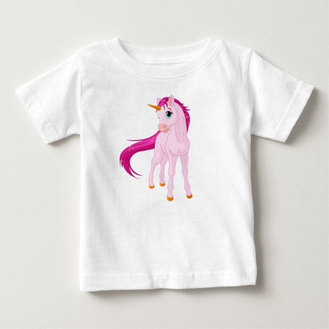 Unicorn Baby Tee (Framsida)