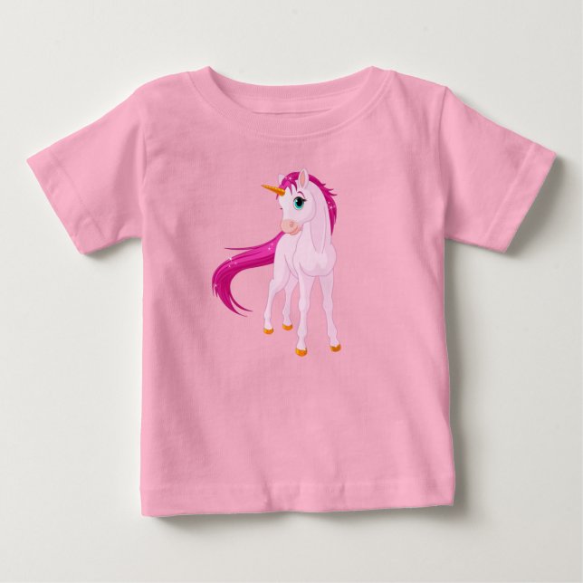 Unicorn Baby Tee (Framsida)