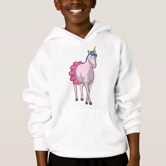 Unicorn Ballerina Ballet T Shirt (Framsida)