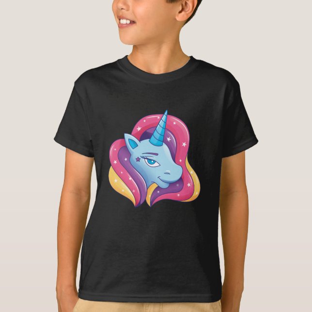 Unicorn Balloon T Shirt (Framsida)