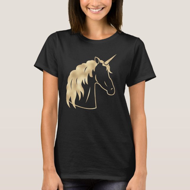 Unicorn Basic T-Shirt (Framsida)