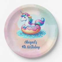 Unicorn Bassäng Party, födelsedag