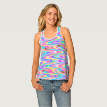 Unicorn Bassäng Party Vinkar Women's Racerback