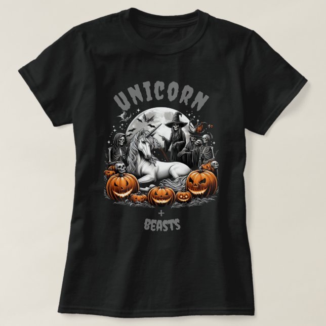 Unicorn + beaster. t shirt (Design framsida)