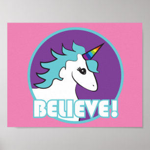 Unicorn "BELIEVE"! Poster
