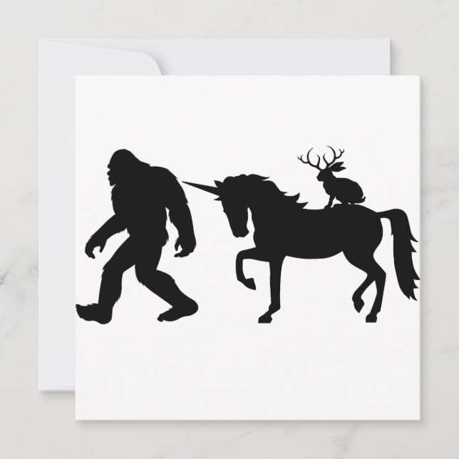 Unicorn, Bigfoot, Jackalope (Framsida)