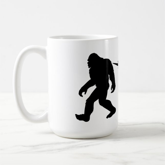 Unicorn, Bigfoot, Jackalope Kaffemugg (Vänster)