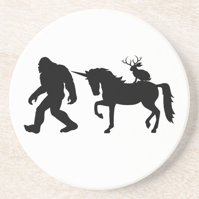 Unicorn, Bigfoot, Jackalope Underlägg (Framsidan)
