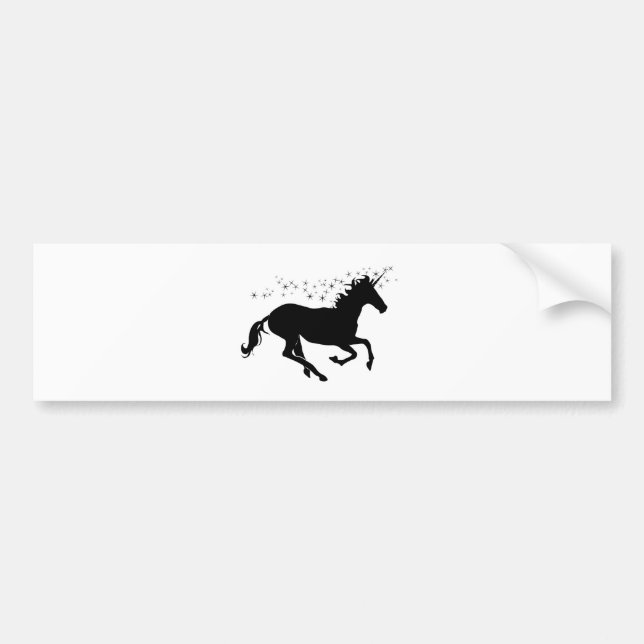 Unicorn Bildekal (Framsidan)