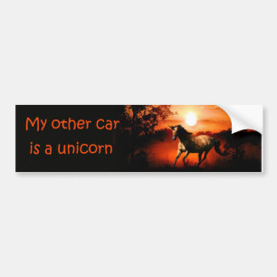 Unicorn Bildekal