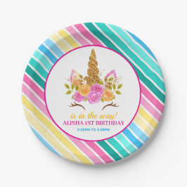 Unicorn Birthday 1 Birthday Party