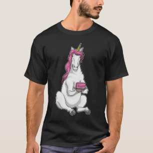 Unicorn Birthday Cake T Shirt