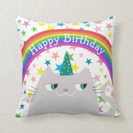 Unicorn Birthday Kudde