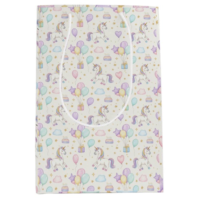 Unicorn Birthday Magic – Pastel Balloons & Cakes  (Framsidan)