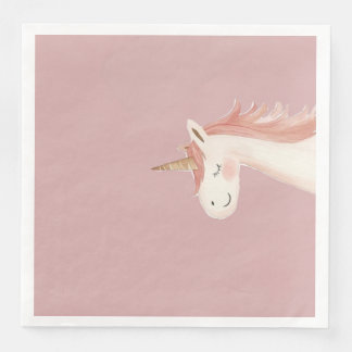 Unicorn birthday Party napkin  Pappersservett