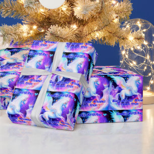 Unicorn Birthday Presentpapper