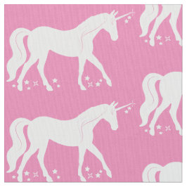 Unicorn bland stjärnorna i Silhouette Tyg