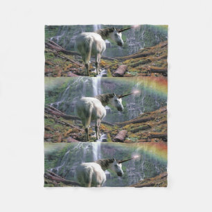 Unicorn Blanket Fleecefilt