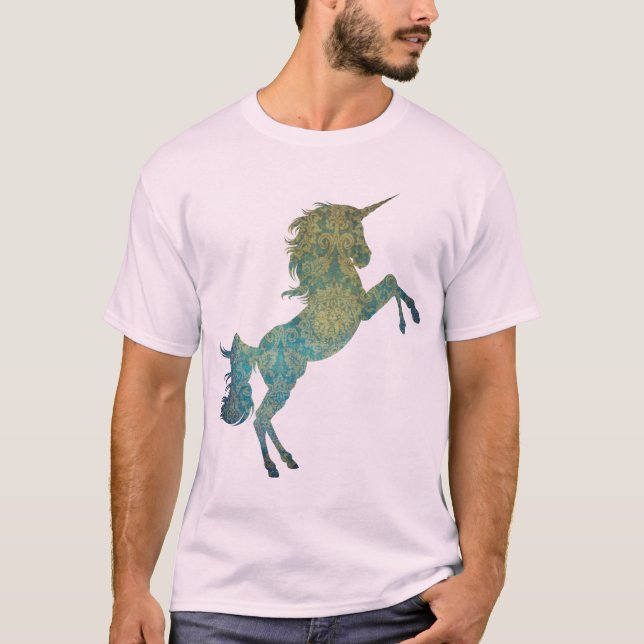 Unicorn Blues T Shirt (Framsida)