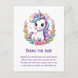 Unicorn Bokar för Baby Tilläggskort