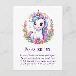 Unicorn Bokar för Baby Tilläggskort