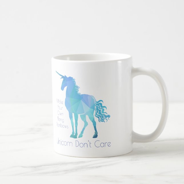 Unicorn bryr sig inte kaffemugg (Höger)