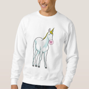 Unicorn Bubble gum Lång Ärmad Tröja