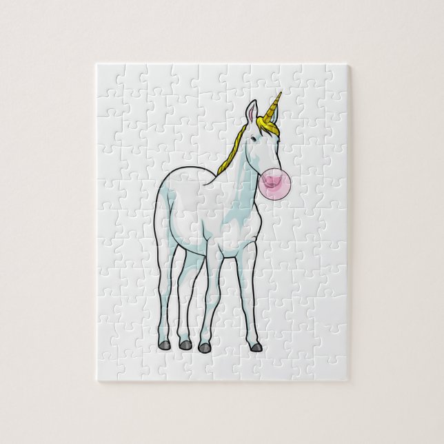 Unicorn Bubble gum Pussel (Vertikal)