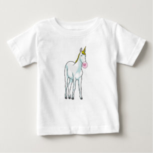 Unicorn Bubble gum T Shirt