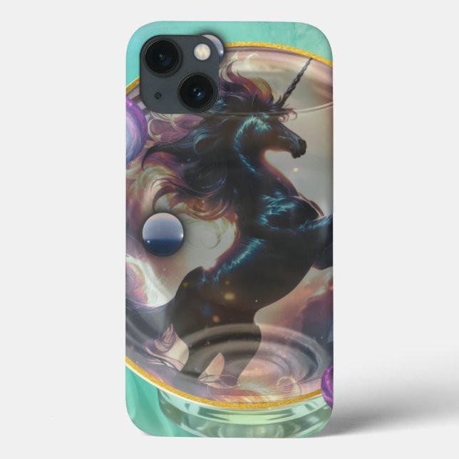 Unicorn Bubble Phone Case (Baksida)