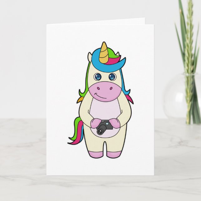 Unicorn Camera Kort (Framsida)