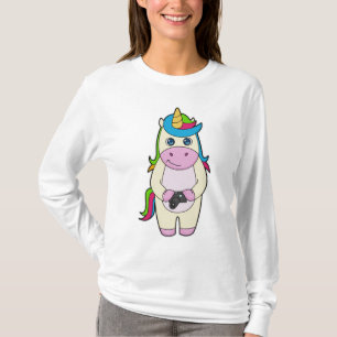Unicorn Camera T Shirt