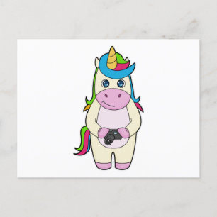 Unicorn Camera Vykort