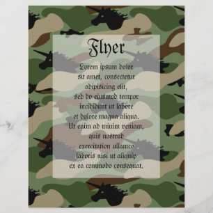 Unicorn Camouflage Reklamblad