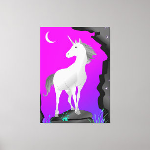 Unicorn Canvastryck