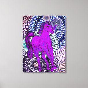 Unicorn Canvastryck