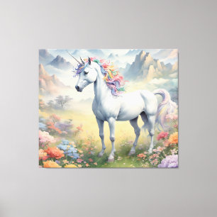 Unicorn Canvastryck