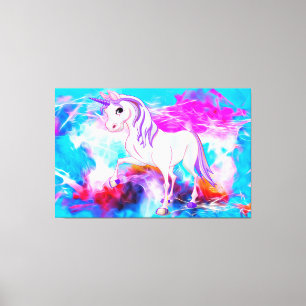 Unicorn Canvastryck