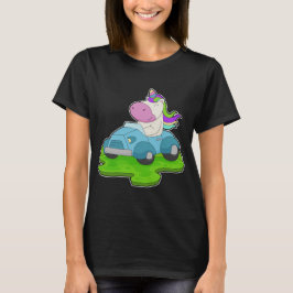 Unicorn Car T Shirt