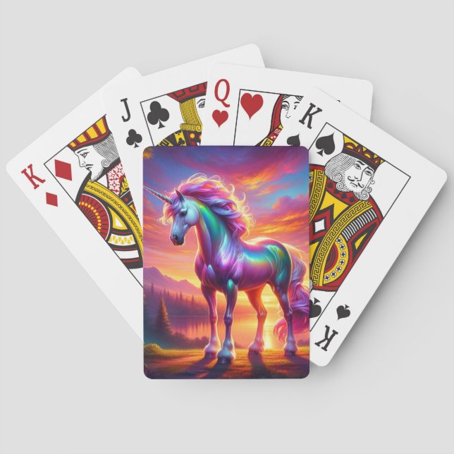 Unicorn Casinokort (Baksidan)