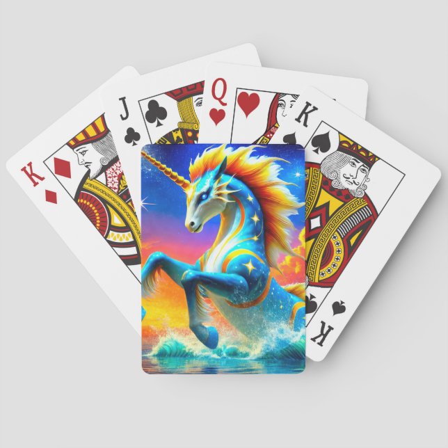Unicorn Casinokort (Baksidan)