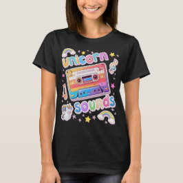 Unicorn Cassette Collage T Shirt