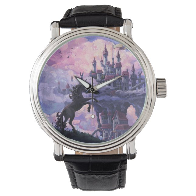 Unicorn Castle Armbandsur (Framsida)