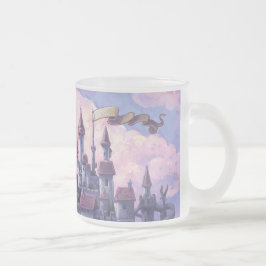Unicorn Castle Frostad Glasmugg
