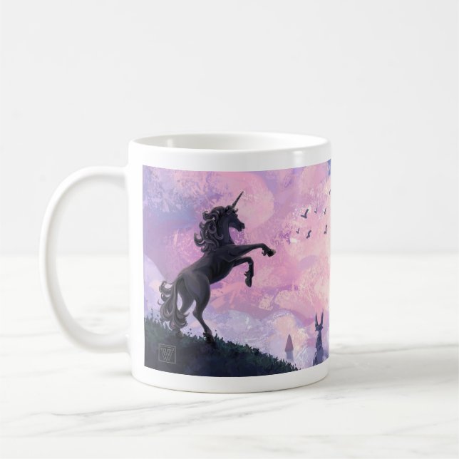 Unicorn Castle Kaffemugg (Vänster)