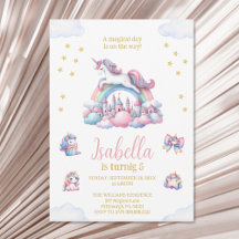 Unicorn Castle Rainbow Magic Birthday