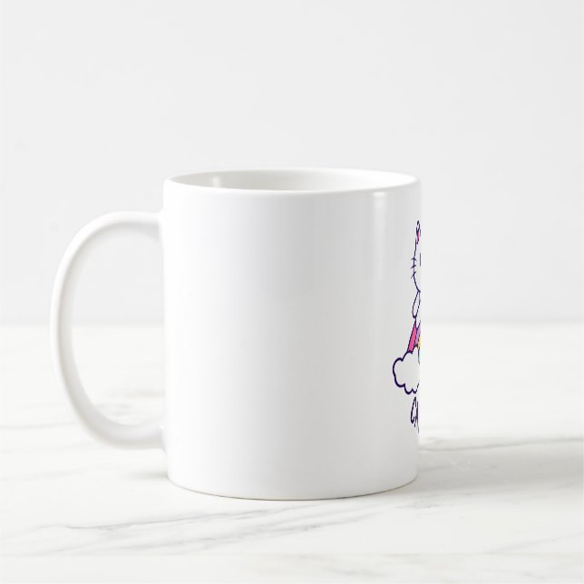 Unicorn Cat Kaffemugg (Vänster)