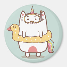 Unicorn Cat Magnet
