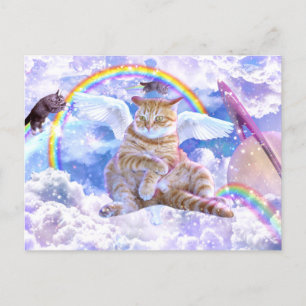 Unicorn - Caticorn Vykort