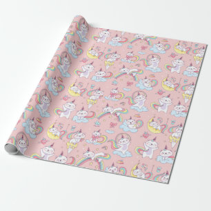 Unicorn Cats Presentpapper